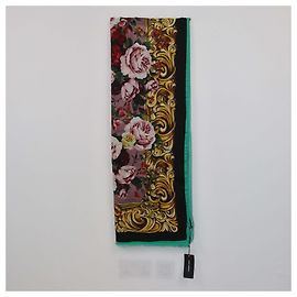 DOLCE & GABBANA Sciarpe T. Cashmere Multicolore