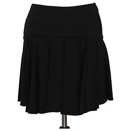 JUPE SAINT LAURENT T.FR Viscose Noir