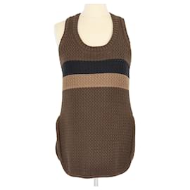 Fendi-FENDI Tops T.FR  Cotton-Brown