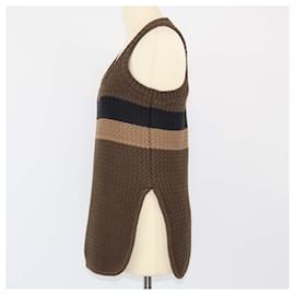 Fendi-FENDI Hauts T.FR Coton-Marron