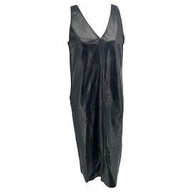 Lovechild 1979 dresses T.FR 36 Leather Black