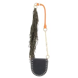 Sacai-Sacai handbags T.  Leather-Navy blue