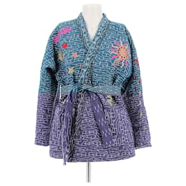 Autre Marque-Monoki jackets T.International Taille Unique Cotton-Blue