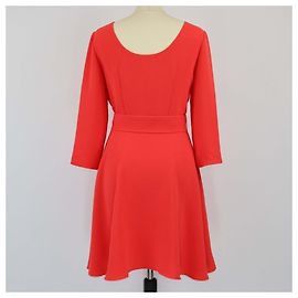 CLAUDIE PIERLOT Kleider T.FR 40 Polyester Orange