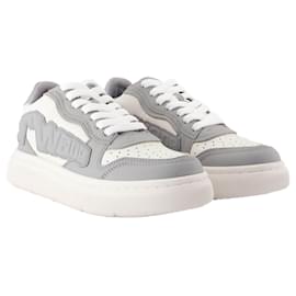 Autre Marque-Puff Sneakers - Alexander Wang - Leather - Grey-Grey