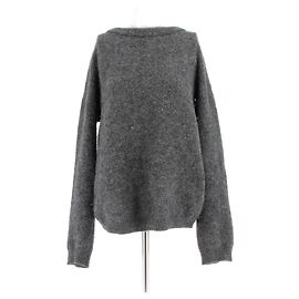 Acne Studios Strickwaren T.International S Wolle Grau