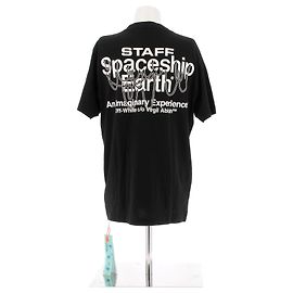 Off White Top Off-White T.International M Cotone Nero
