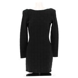 BALMAIN Dresses T.FR 40 Viscose Black