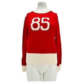 Tommy Hilfiger Strickwaren T.International L Baumwolle Rot