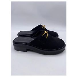 By Far mules & clogs T.EU 38 Suede Black