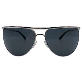 Balmain Sonnenbrille T. Metall Grau