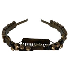 ZUHAIR MURAD Accessori per capelli T. Metallo Marrone