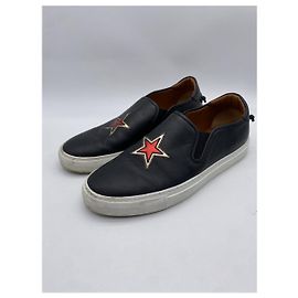Baskets Givenchy T.EU 42.5 Cuir Noir