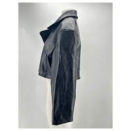 Autre Marque-Lioness jackets T.International S Vegan leather-Black