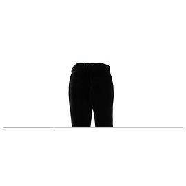 Pantalones Saint Laurent T.FR 38 Algodón Negro