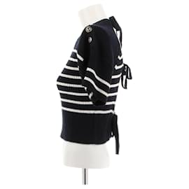 Dior-DIOR Tops T.FR 36 Wool-Navy blue