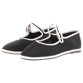 Chatelles flats T.EU 37 Cloth Black