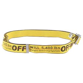 Off White Off-White Gürtel T.International S Polyester Gelb