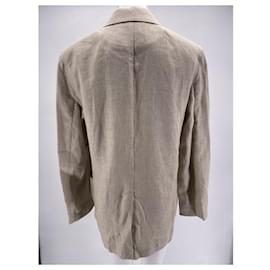Autre Marque-Birger Christensen jackets T.FR 38 Linen-Beige