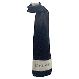 Calvin Klein-Calvin Klein scarves T.  Wool-Black