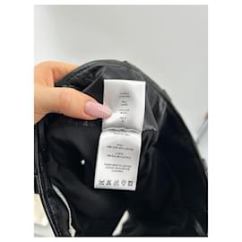 Autre Marque-OLIVIER THEYSKENS Shorts T.FR 36 Leather-Black