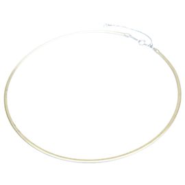 Collar Reversible Omega en Oro Blanco y Amarillo de 18K Otro