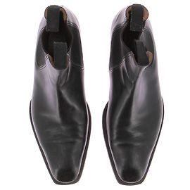 JM Weston boots T.US 9 Leather Black