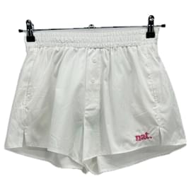 Autre Marque-Not After Ten shorts T.International M Cotton-White
