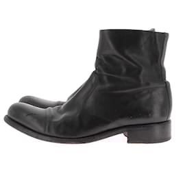 Autre Marque-Non Signé / Unsigned boots T.EU 43 Leather-Black