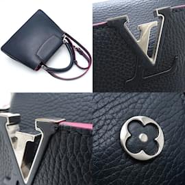 Louis Vuitton-Louis Vuitton Capucines BB Handbag-Blue,Fuschia