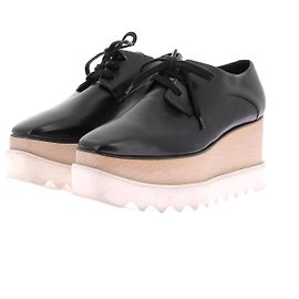 Stella Mc Cartney Botines Stella McCartney T.EU 36.5 de cuero vegano Negro