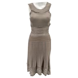 Dior-Dior dresses T.FR 36 Viscose-Grey