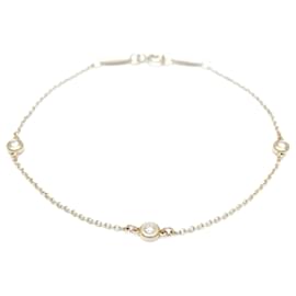 Tiffany & Co-Pulseira charm Tiffany & Co. em ouro rosa com diamantes-Outro