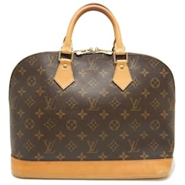 Louis Vuitton-Louis Vuitton Monogram Alma Handbag-Brown,Other,Monogram