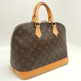 Louis Vuitton-Louis Vuitton Monogram Alma Handbag-Brown,Other,Monogram