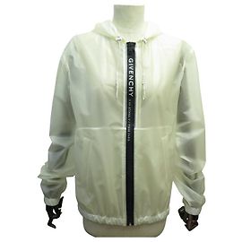 GIVENCHY HOODED WINDJACKET BM00C.412UQ 44 40 M TRANSPARENT COAT Other