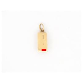 Cartier-VINTAGE CARTIER PENDANT YELLOW GOLD 18K 1/4 OZ 7.5GR SOLID GOLD PENDANT-Golden