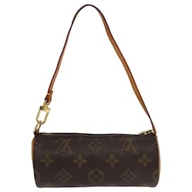 Louis Vuitton-LOUIS VUITTON Monogram Papillon Pouch LV Auth 98546-Monogram