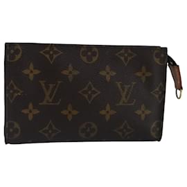 Louis Vuitton-LOUIS VUITTON Monogram Bucket PM Accessory Pouch LV Auth 99633-Monogram