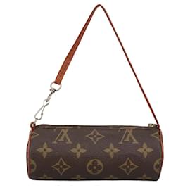 Louis Vuitton-LOUIS VUITTON Monogram Papillon Pouch LV Auth bs19528-Monogram