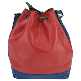 Louis Vuitton-LOUIS VUITTON Epi Toriko Color Noe ShoulderBag Red Blue Green M44084 Auth 99059-Red,Blue,Green