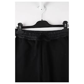 Autre Marque-Cotton sports pants-Black