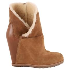 Ugg Stivali di pelle Cammello