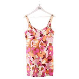 Dolce & Gabbana Robe en lin Rose