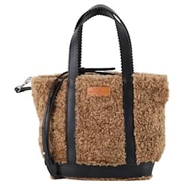 Handbag Sac Fourrure Vanessa Bruno Cabas Cuir Sac Vanessa Bruno - Main Image