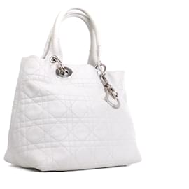 Dior-DIOR  Handbags T.  Leather-White