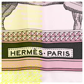 Hermès-HERMES Scarves T.  Silk-Black