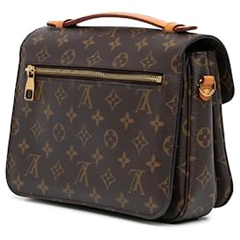 Louis Vuitton-Brown Louis Vuitton Monogram Pochette Metis Satchel-Brown