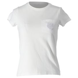 Camiseta Kenzo Tiger Patch em algodão branco Branco