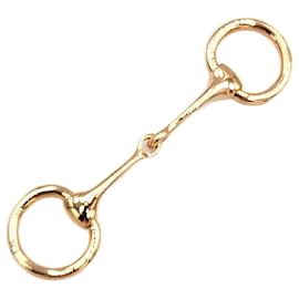 Hermès-Hermes Pink Gold Scarf Ring-Golden